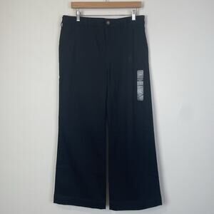 J. Crew Factory Petite High‎ Rise Trouser Jean Black 30P CB676 Minimal Capsule